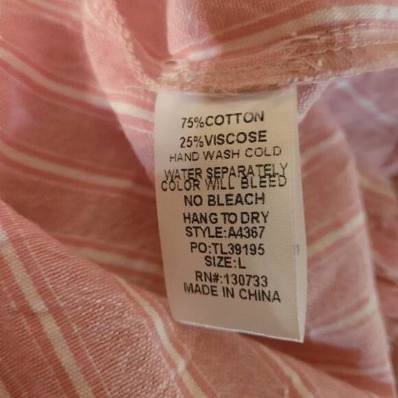 Bluheaven Women's Elastic Off-shoulder Striped Dress Barbie Pink Large - Picture 15 of 16